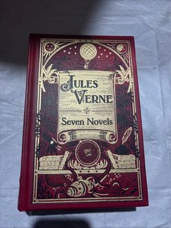 Jules Verne Seven Novels 2010 Barnes & Noble Hardcover Leatherbound Classics