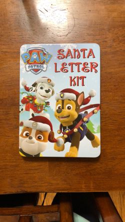 Paw Patrol Santa Letter Kit