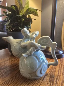 The Bombay Company Vintage Monkey Teapot