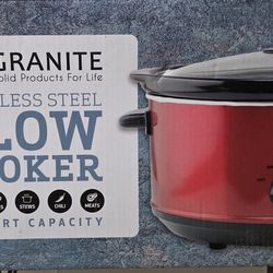 GRANITE Brand Slow Cooker 4 quart