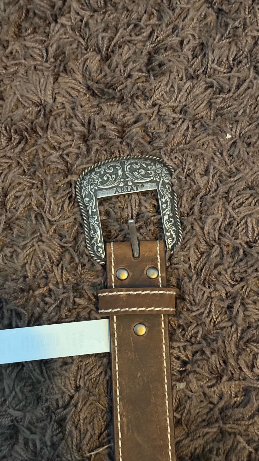 Ariat belt