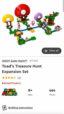 LEGO Super Mario 71368 Toad’s Treasure Hunt