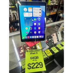 MASSIVE APPLE SALE!! Apple iPad 9 64GB WiFi Only