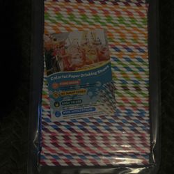 Colorful Paper Straws