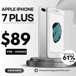📱 iPhone 7 Plus – Starting at $89.99! Save Over 60%