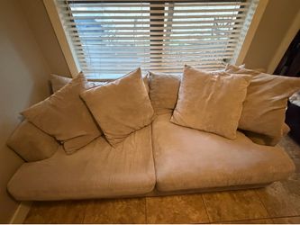 Small grey couch