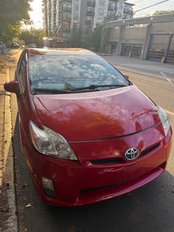 Toyota Prius Hybrid Sedan Red