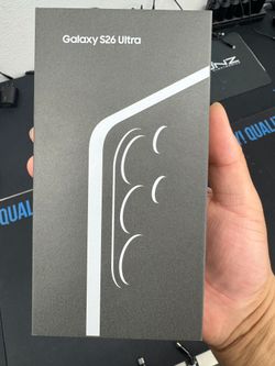 Samsung Galaxy S26 Ultra *Black* - New - Sealed Box - $1,400