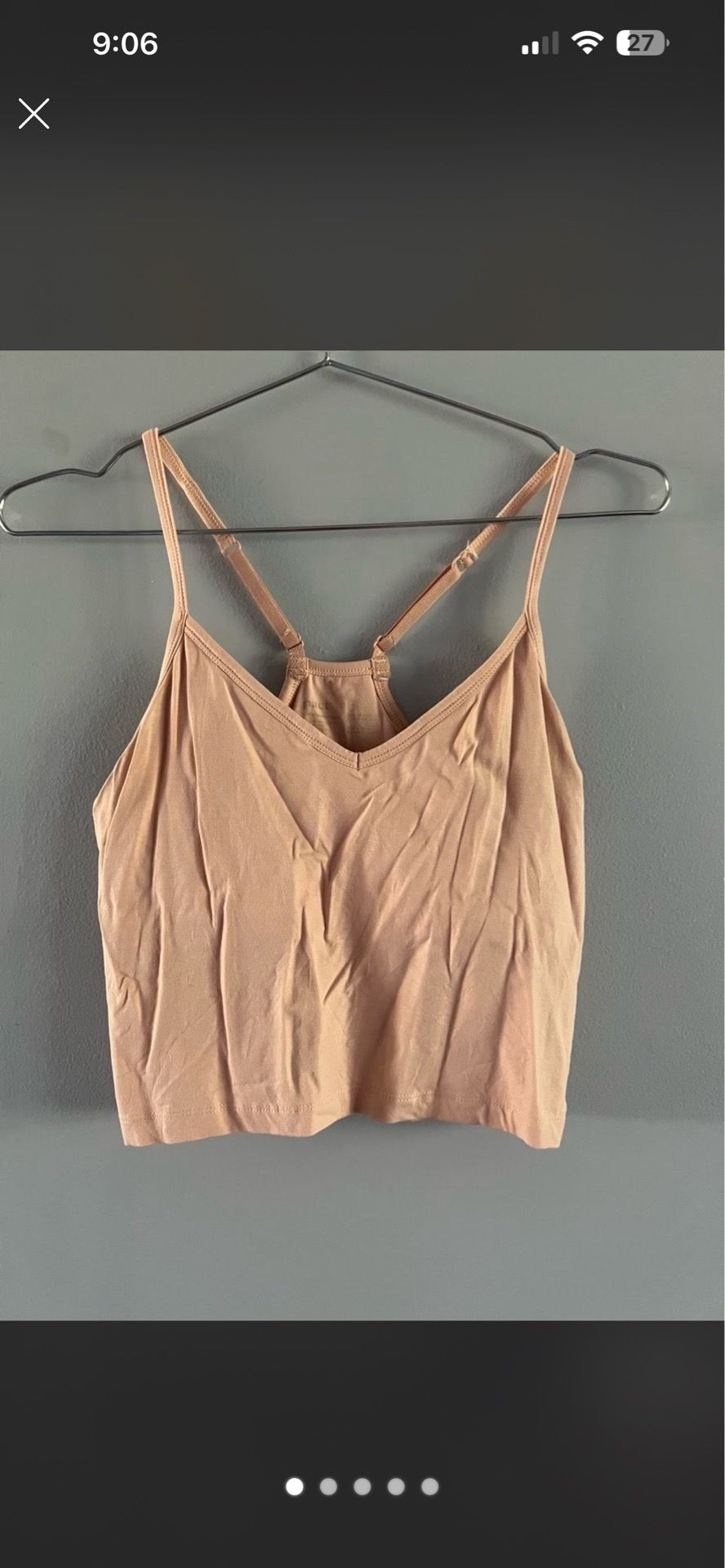 Wear Pact organic cotton crop top
