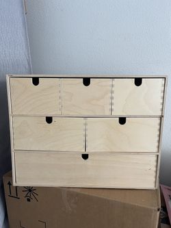 (NEW) Ikea Wooden Storage Drawer
