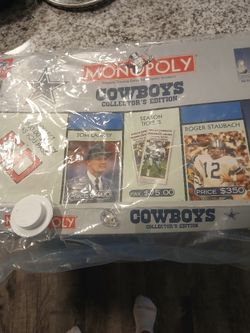 Collectable 1980 Dallas Cowboys Monopoly