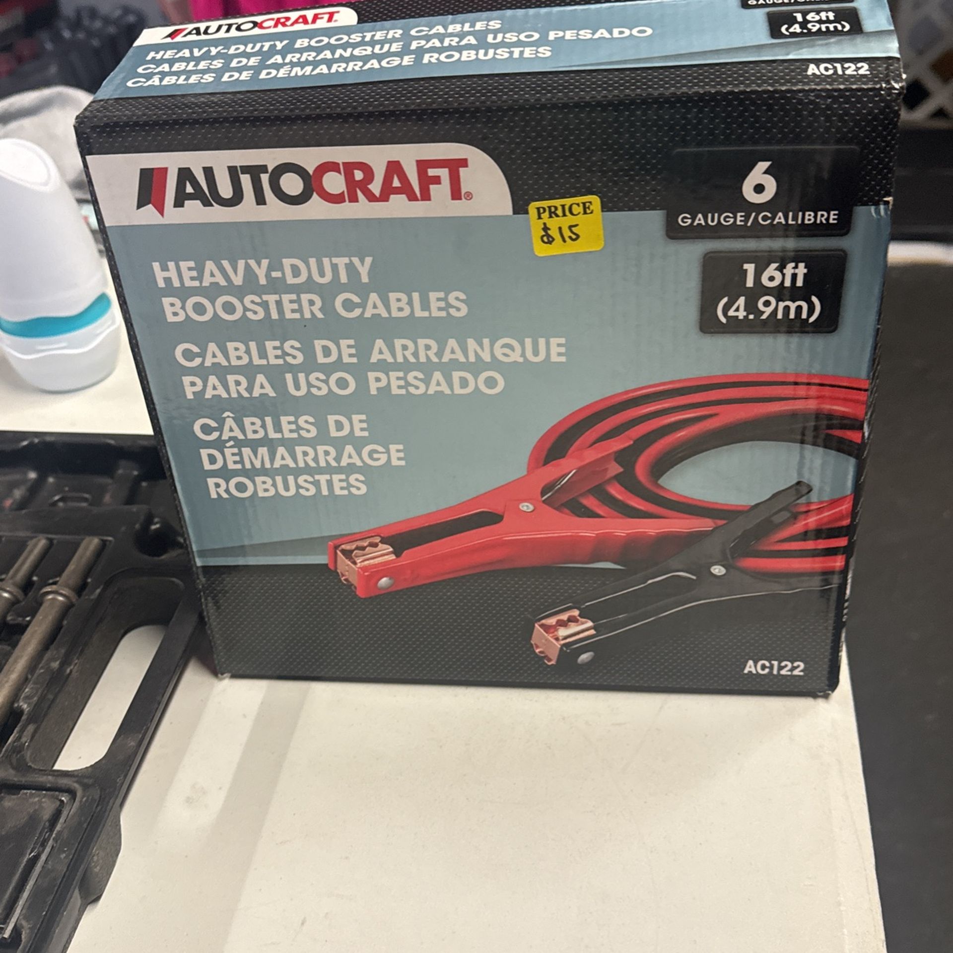 Autocracy 6 Gauge 16 Ft Boost Cables