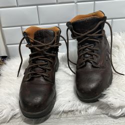 Timberland pro work boots, composite toe size 8 wide