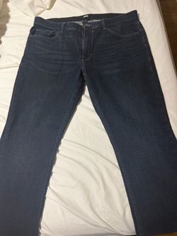 Paige Dark Wash Denim Jeans
