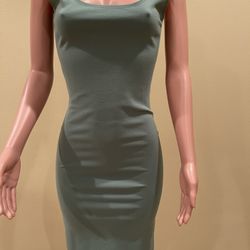 Green Stretchy Dress
