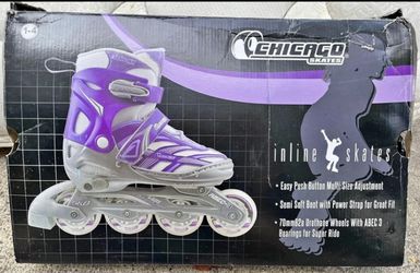 Kids Purple in-line Skates