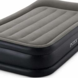 Intex: Dura-Beam: Plus Deluxe Pillow Rest Airbed - Twin - 16.5  