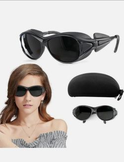 Red Light Therapy Glasses, Eyes Protection for Tanning Goggles, IPL Laser Safety