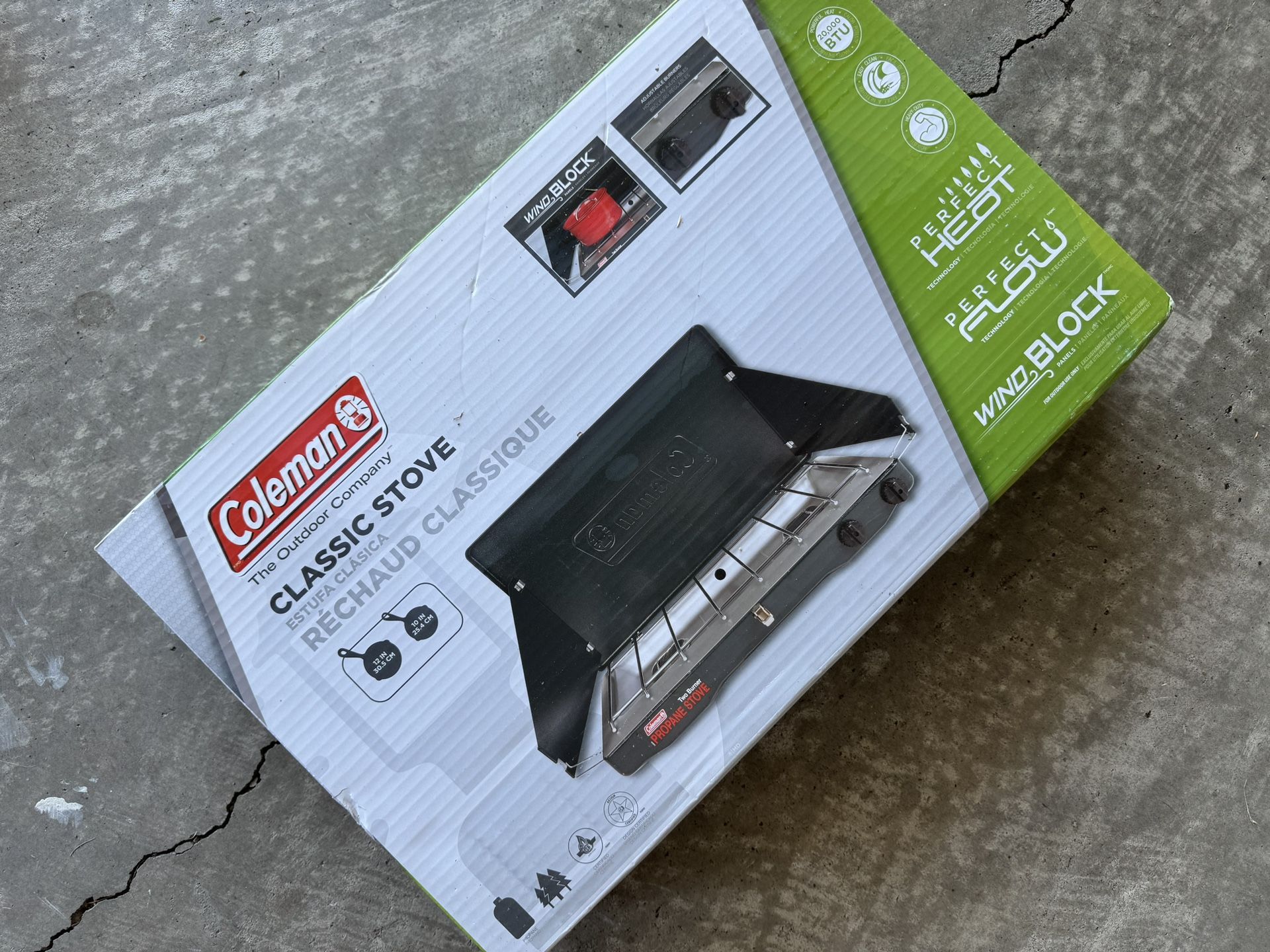 New Coleman Classic Stove