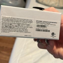 Brand New Sealed Apple Airpods, Gen2