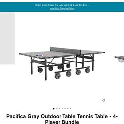 Ping Pong Table And Ping Pong Machine 
