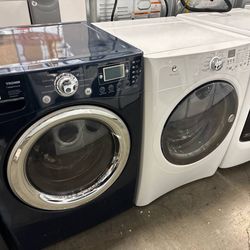 WASHING MACHINES WASHERS FRONT LOADS WORKS LIKE NEW ONES FREE ATTACHMENTS WARRANTY READ LG CE MAYTAG KENMORE ETC.