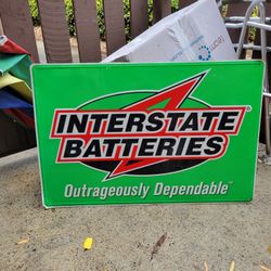 Interstate Batteries Sign
