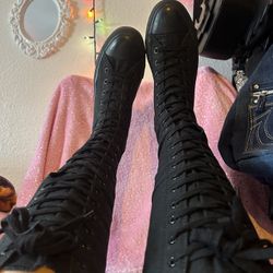 Knee High Converse 