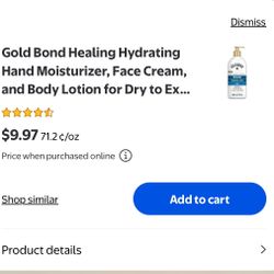 Gold Bond Healing Hydrating Lotion