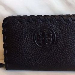 Tory Burch Marion Tall hidden zip coin case
