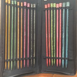 Knitters Pride-18 Piece Wooden Knitting Needles