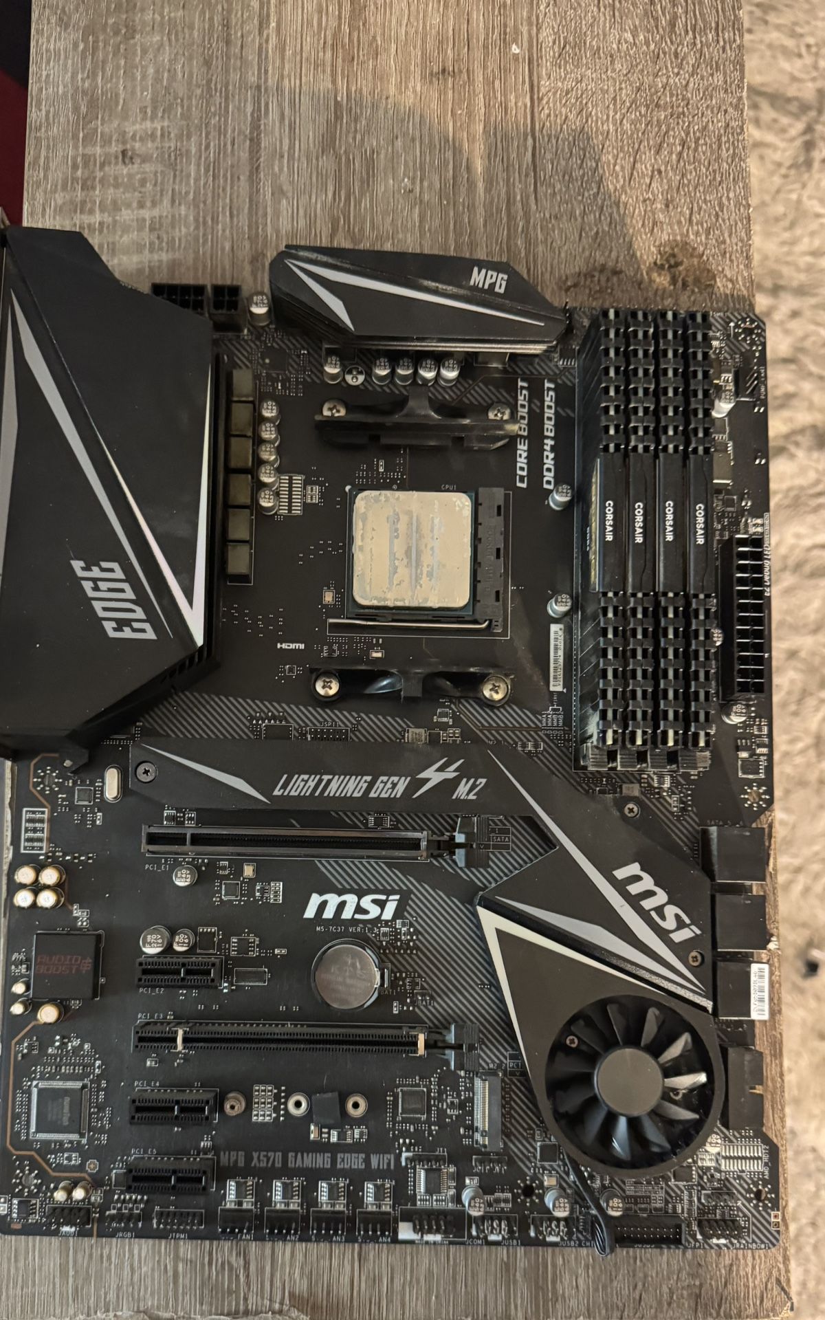 msi x570 gaming edge wifi 