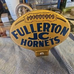 Vintage License Plate Topper  Chevy Cadillac Deluxe 