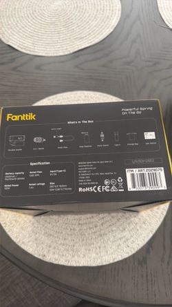 Fanttik Portable Pressure Washer