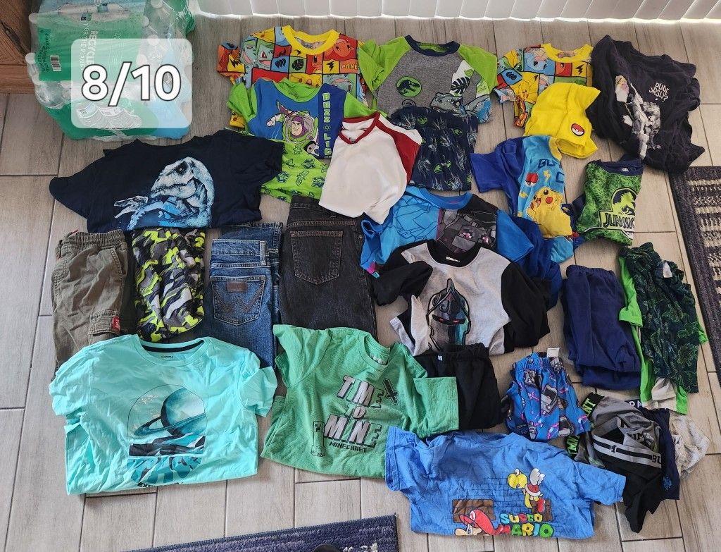 Lot Of Boys 8/10 Clothes 