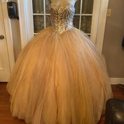 Gold Dress