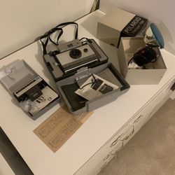 Vintage Polaroid Camera Set From Estate