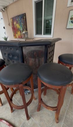 Bar and stools