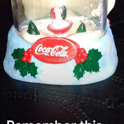 Coca-Cola Polar Bear Snowglobe