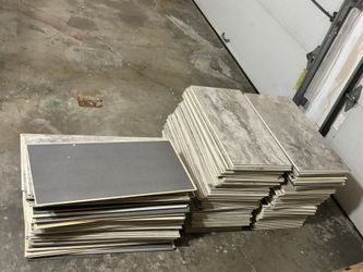 Lowes SMARTCORE Interlocking Vinyl Tile Lot - Florence Travertine