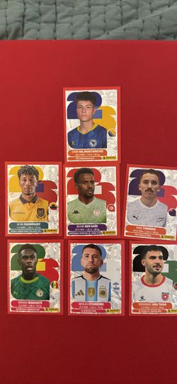 Panini 2026 - RED Parallels (Gold Crumple Boxes)