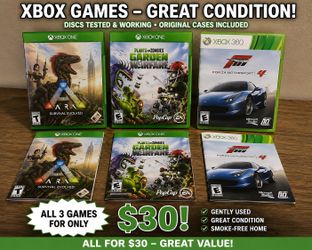 Xbox Games Bundle or single