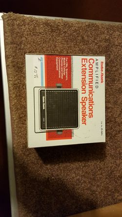 RADIO SHACK AMPLIFIED SPEAKER
