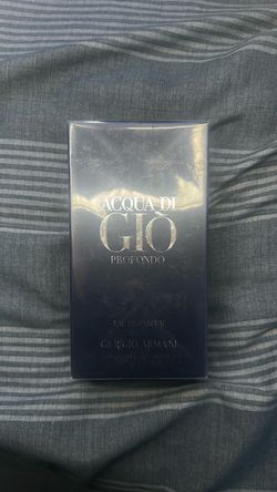 Acqua di Gio profondo Giorgio Armani