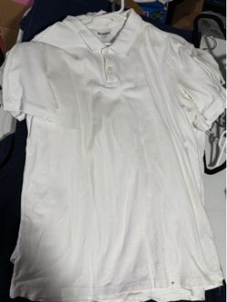White polo uniform $2