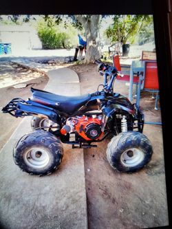 Mini atv (new predator 224) 49mph(600$firm