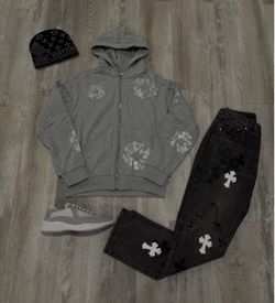 Denim tear hoodie