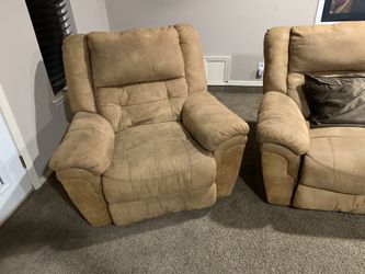 Set of nice sofas and recliner