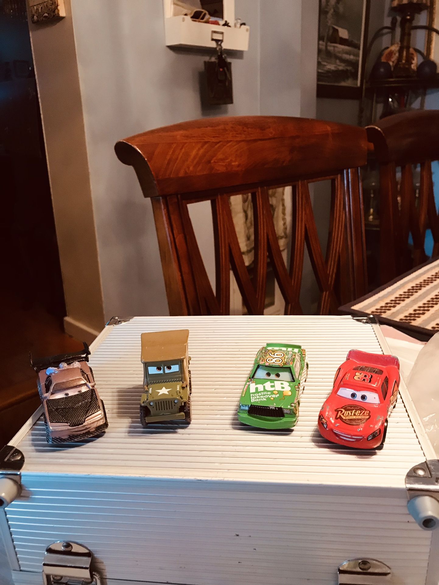 Disney Pixar Cars, Boost Lenticular Eyes,Sarge,Chick Hicks And  Lightning McQueen NO INDIVIDUAL SALES 