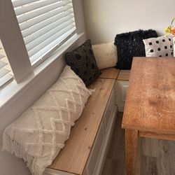 Breakfast nook With Table Included 
